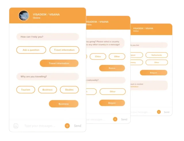 Guided flows web