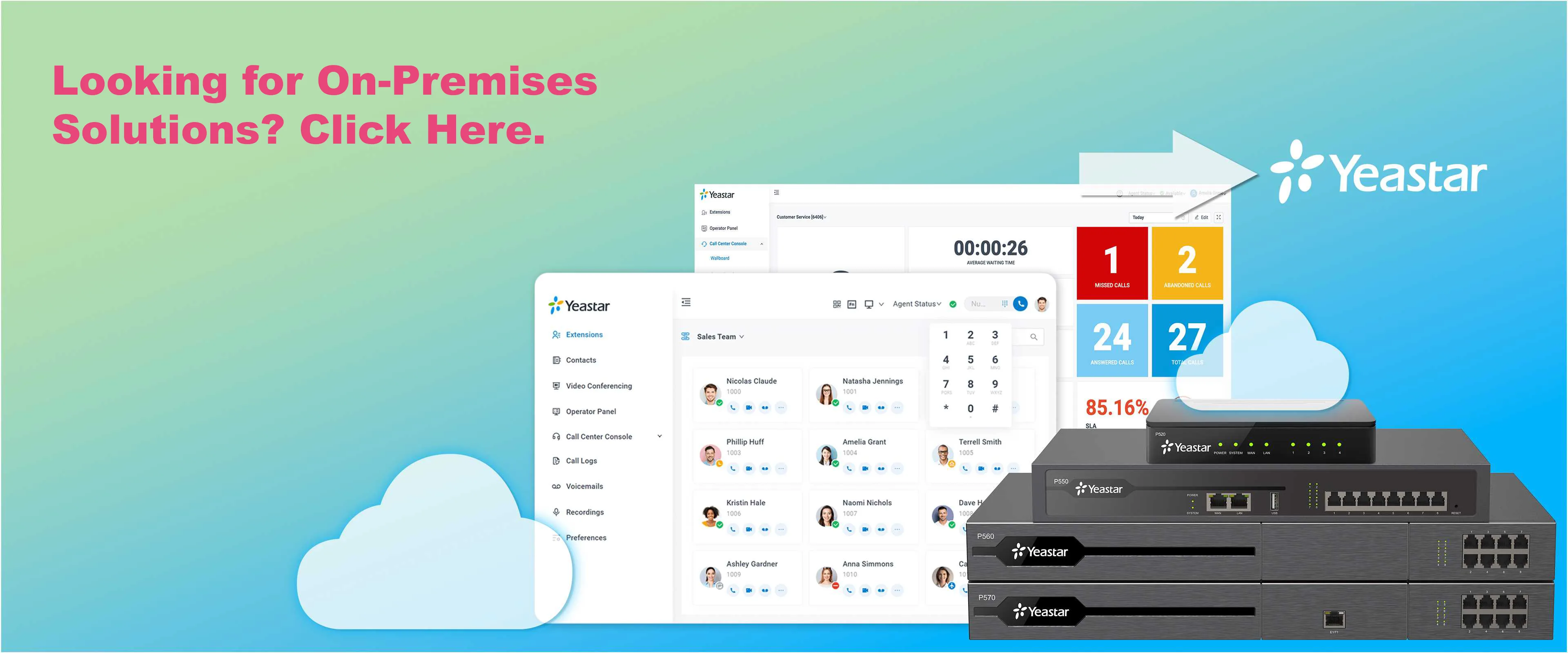 Looking for the Yeastar On-Premises P-Series Appliance?