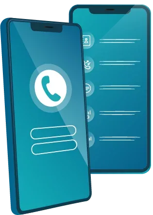 DSTNY mobile app running on a smartphone